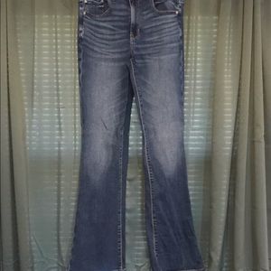 American eagle high rise flare jeans